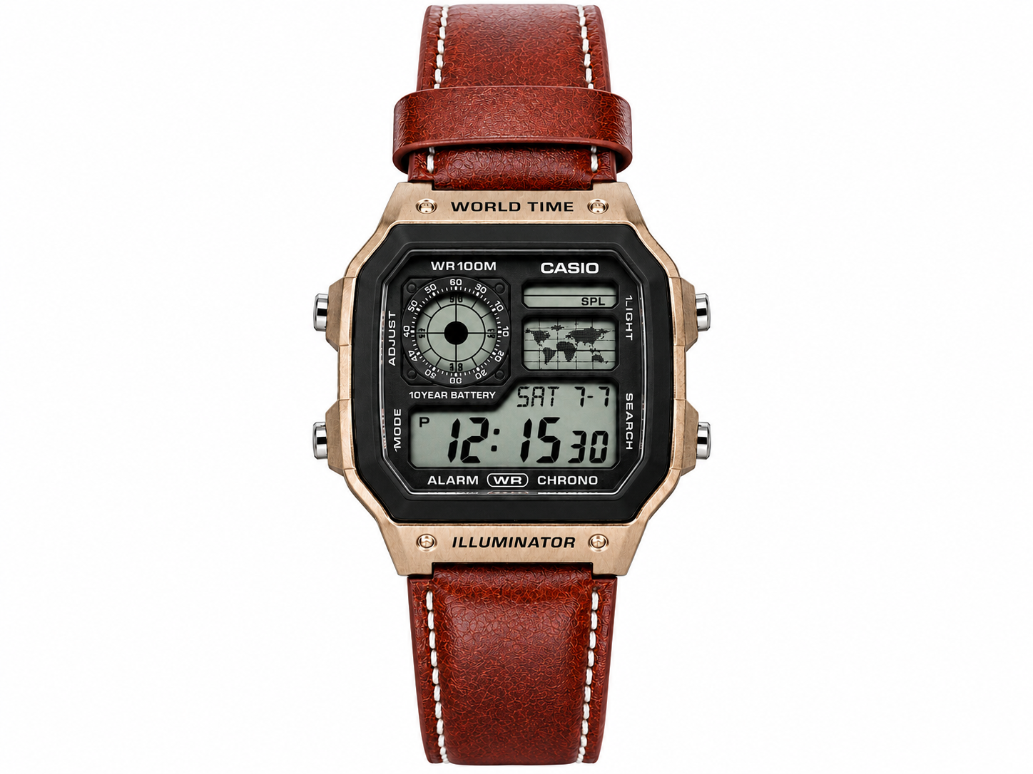 Casio AE 1200 leather
