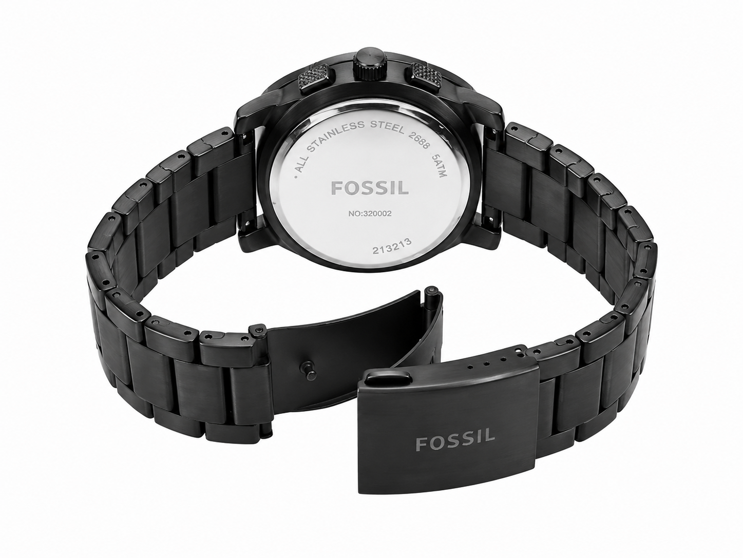 Fosssil Metal Chronograph Working Black