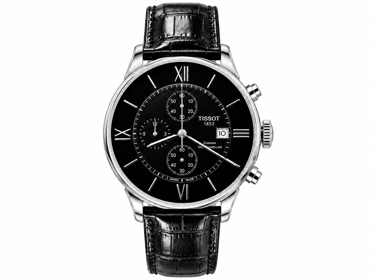 Tissot Slim Leather Chronograph Working
