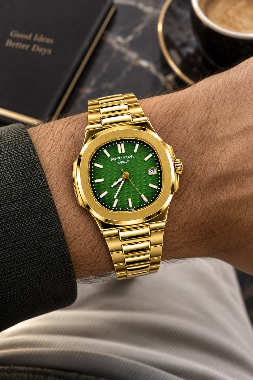 Patek P Golden Green