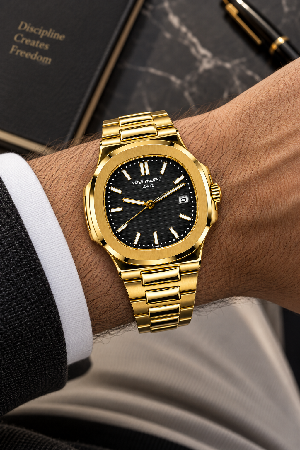 Patek P Golden Black
