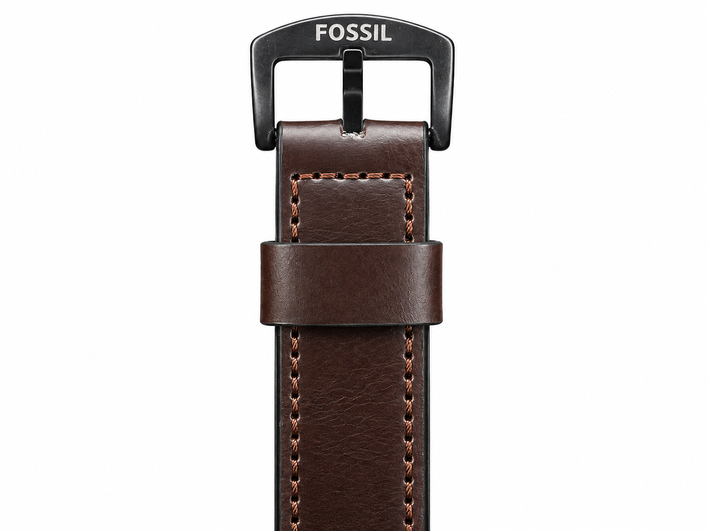 Fosssil Leather Chronograph Working