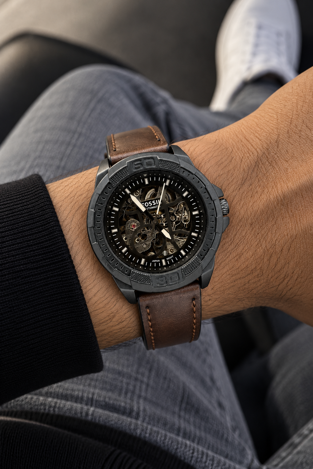 Fosssil Automatic Bronson Leather