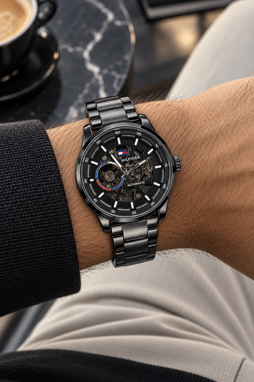 Tommy Hilfiger Automatic Metal Strap