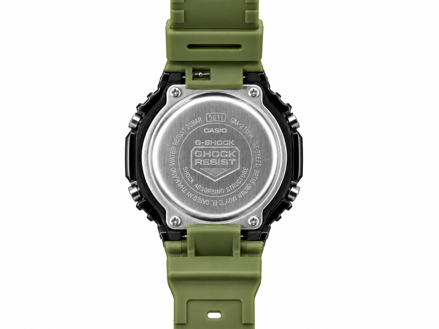 G-SHOCK BBGM-2100 Black Green Metal Body