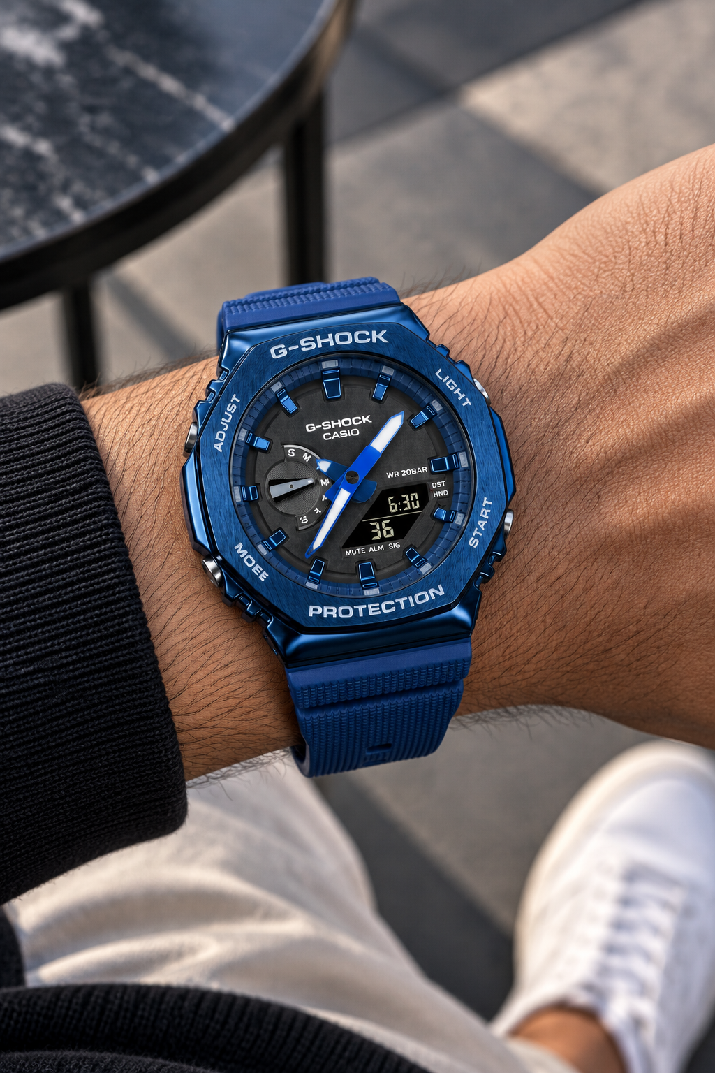 G-SHOCK BBGM-2100 Blue Metal Body