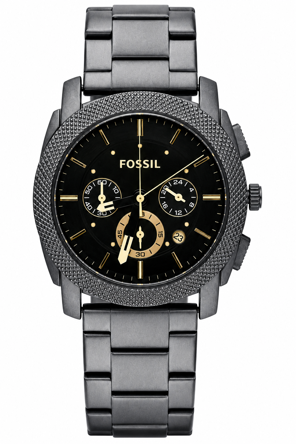 Fosssil Metal Chronograph Working Black