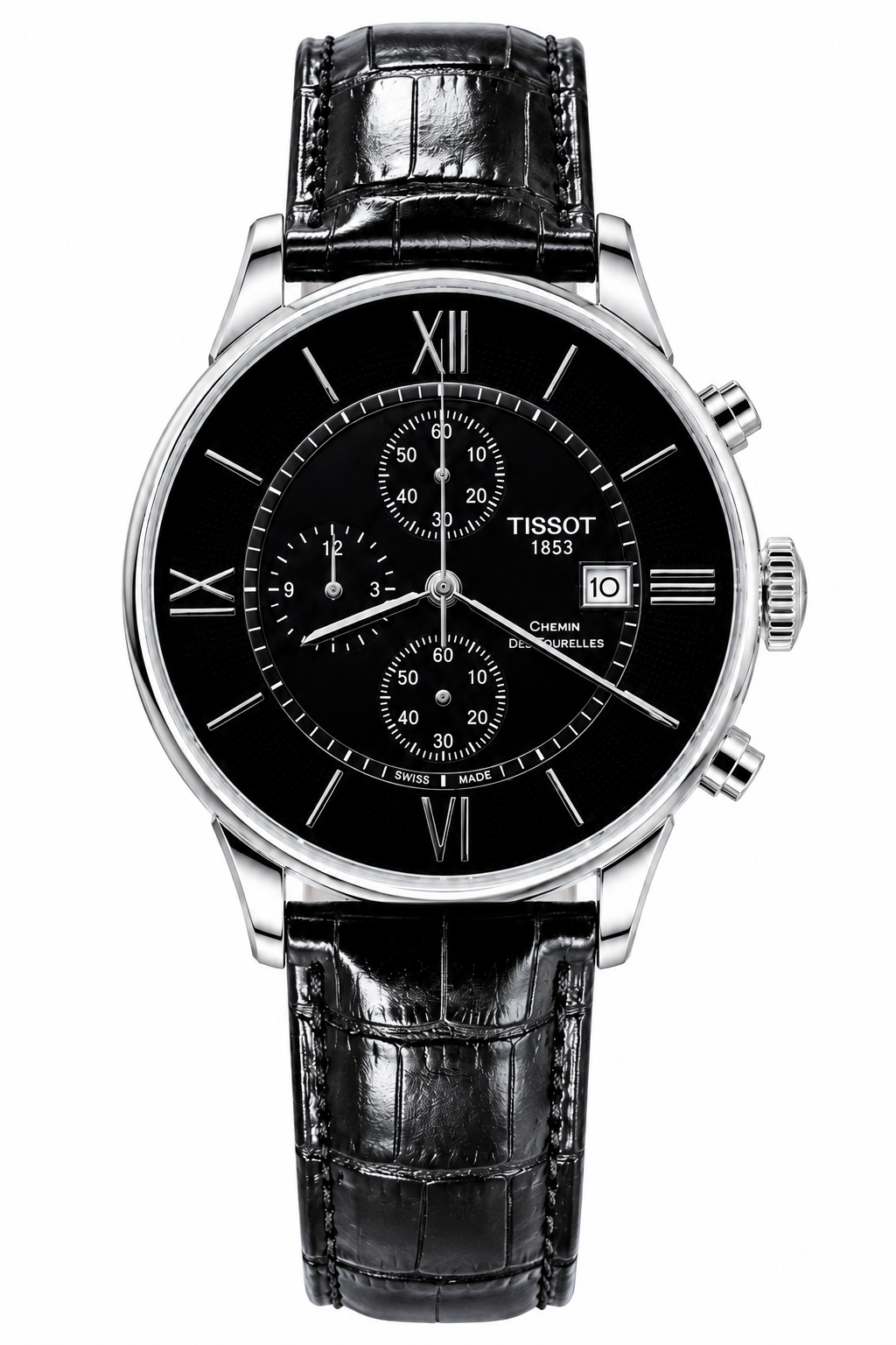 Tissot Slim Leather Chronograph Working