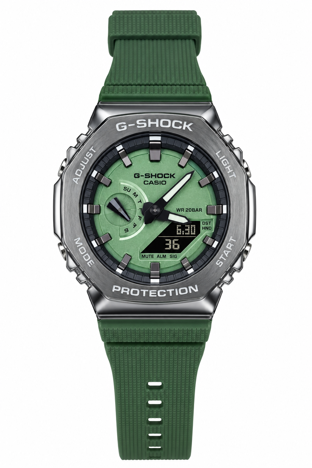 G-SHOCK BBGM-2100 Black Green Metal Body