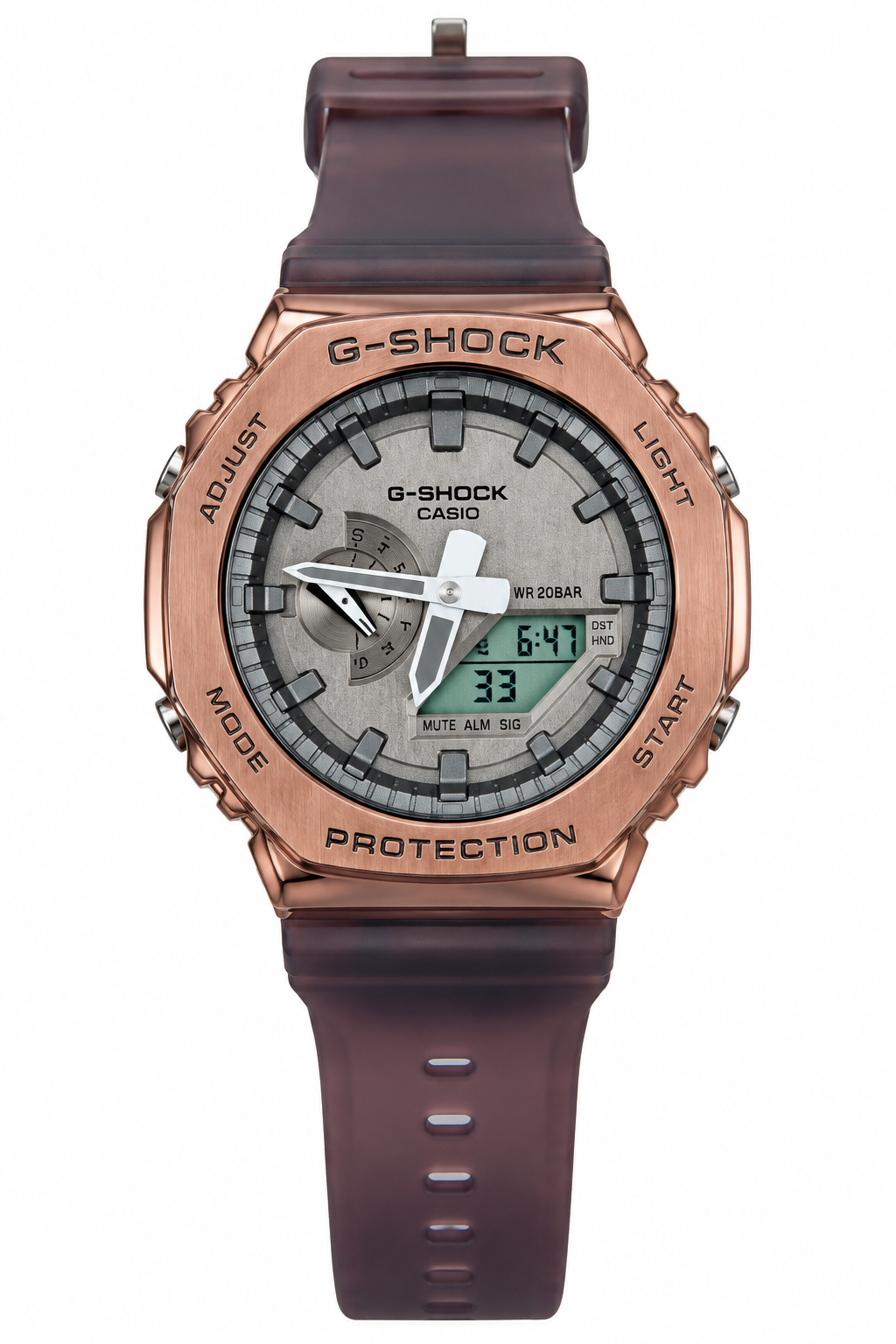G-SHOCK BBGM-2100 Rose Gold Metal Body
