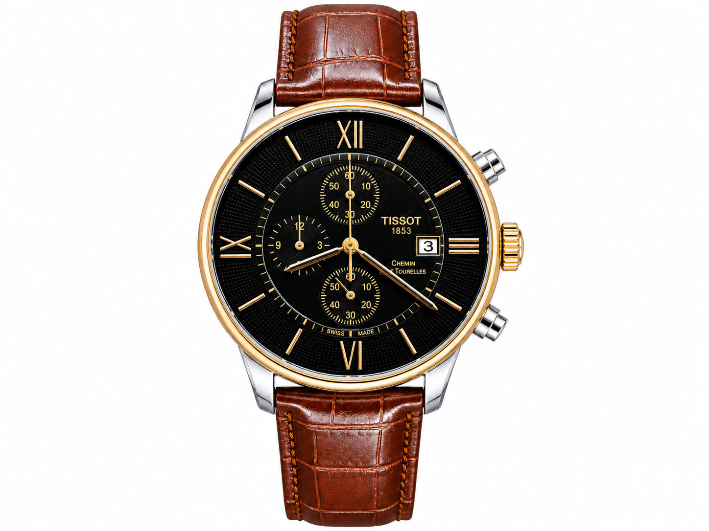 Brown Rosegold Black