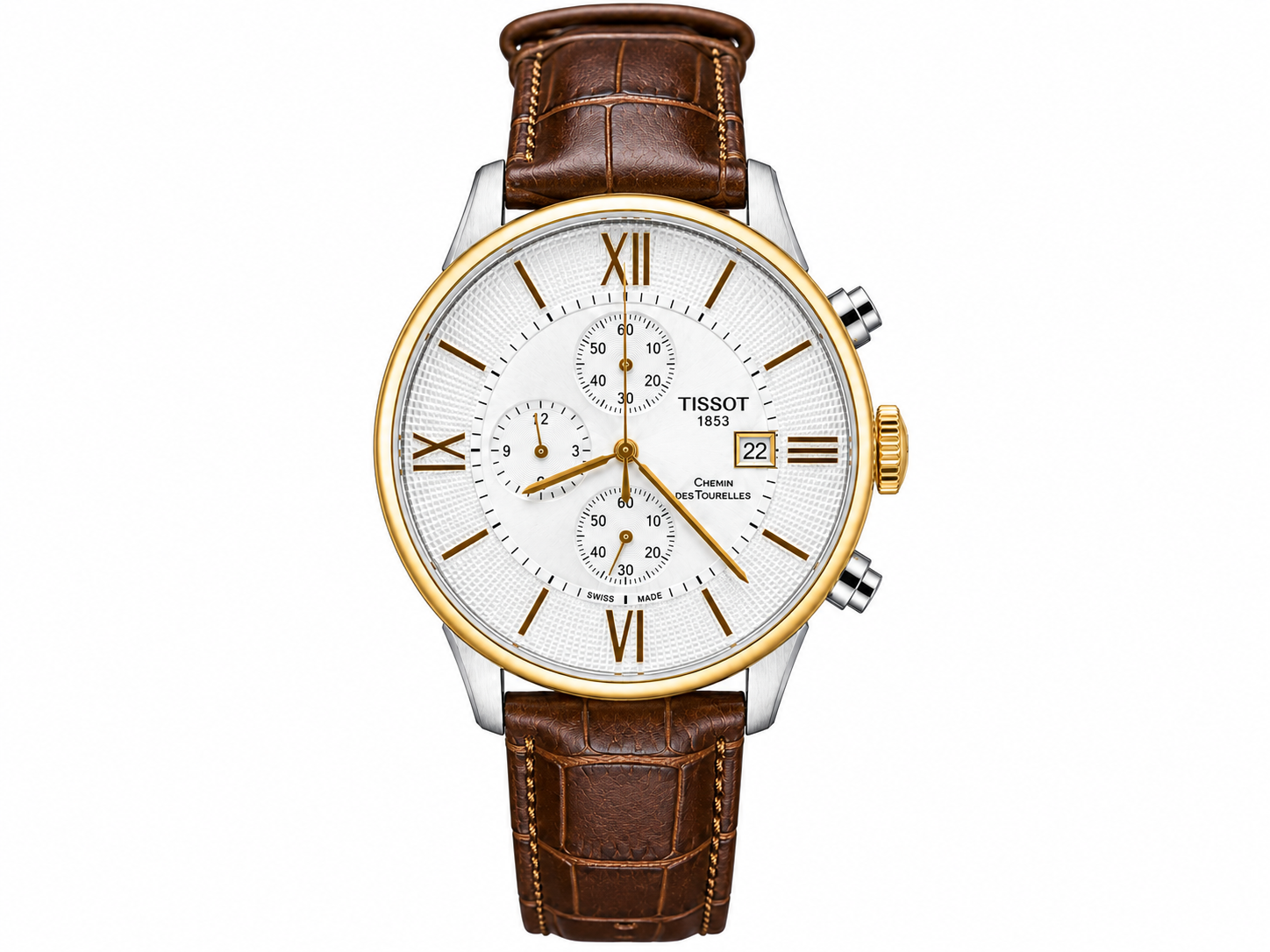 Brown Gold White
