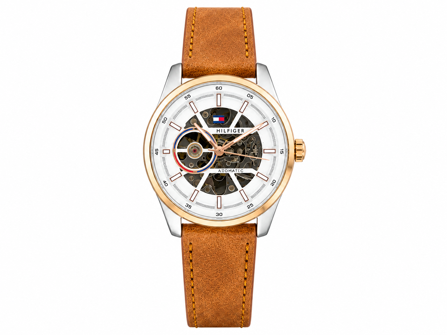 Tan Brown Silver Rosegold White
