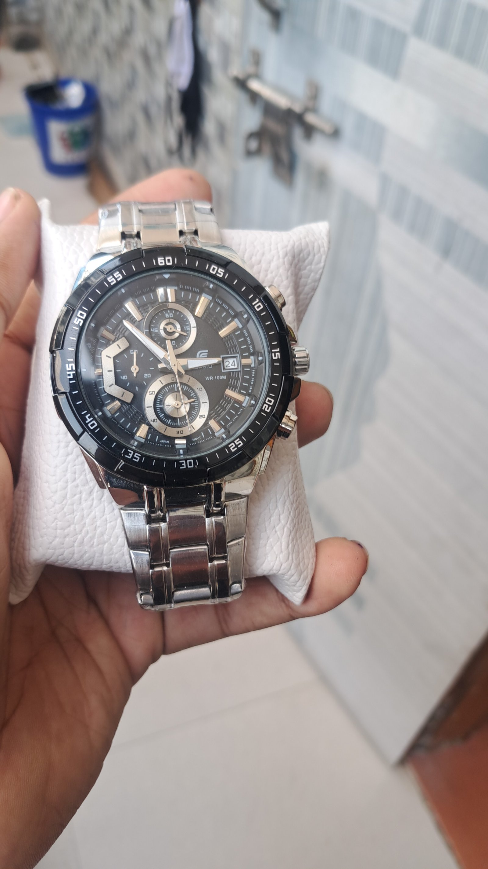 Edifice Chronograph Working